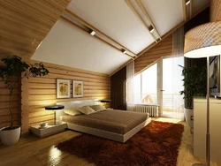 Спальни двухэтажных домов с фото