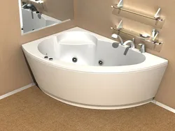 Угловой смеситель в ванной фото