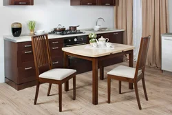Simple kitchen tables photo