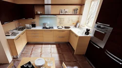 Kitchen and small riding photo