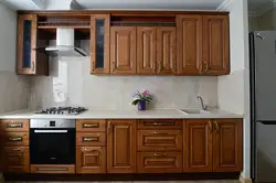 Кухні з дрэва фота памеры