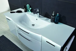 Photo of large bathroom sinks