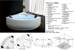 Dimensions Of The Jacuzzi In The Bathroom Photo