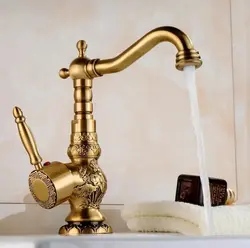 Brass Kitchen Faucets Photo