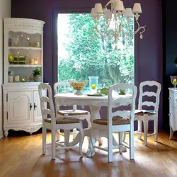 Mətbəx fotoşəkili üçün Provence masası