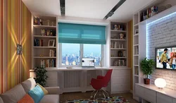 Children's bedrooms by the window photo