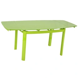 Green kitchen table photo