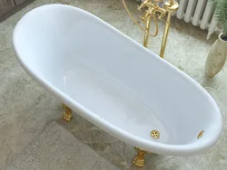 Acrylic Bathtub With Legs Photo