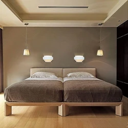 Высота кровати в спальне фото