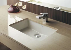 Bathtub Embedded In The Countertop Photo