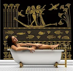 Клеопатраның фотосы сияқты ванна