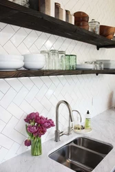 Apron With Grout Kitchen Photo