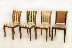 Wooden Chairs In The Living Room Photo