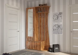 Hallway furniture made of oak photo