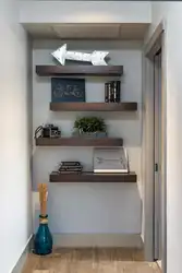 Shelves In A Narrow Hallway Photo