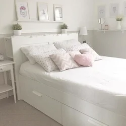 IKEA beds in the bedroom photo