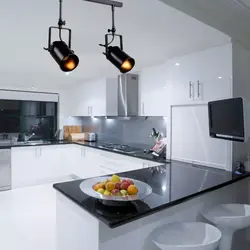 Black Lamps For The Kitchen Photo