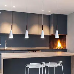 Black Lamps For The Kitchen Photo