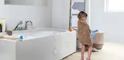 Виниловый ламинат в ванной фото