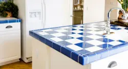 Ceramic Countertop In The Kitchen Photo