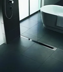 Photo of bathroom drain