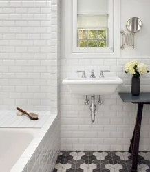 Rectangular tiles for bathtub photo