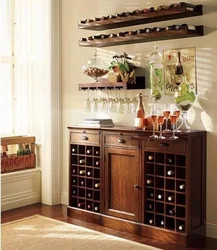 Wine kitchen in the interior photo