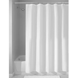 Белые шторы для ванной фото