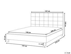Double beds photo dimensions
