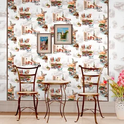 Vinyl photo wallpaper for kitchen photo