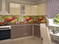 Kitchens With Flower Patterns Photo