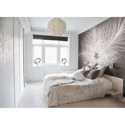 Feathers in the bedroom interior photo