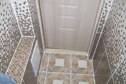 Box of tiles in the bath photo