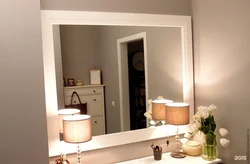 Белое Зеркало В Ванной Фото