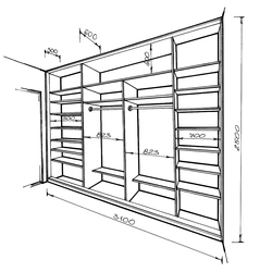 Sketches Of Bedroom Wardrobes Photos