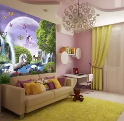 Children's bedrooms with photo wallpaper