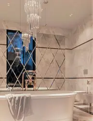 Bathtub With Mirror Wall Photo