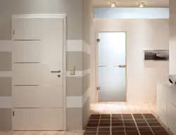 Двери в ванну светлые фото