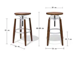 Kitchen Chairs Photo Dimensions