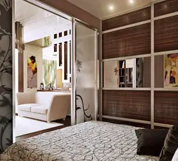 Bedroom With Sliding Partition Photo