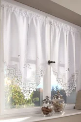 Curtains For The Kitchen Lace Photo