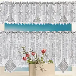Curtains for the kitchen lace photo