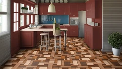 M2 tiles in the kitchen photo