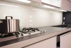 Аднатонныя фартухі на кухню фота