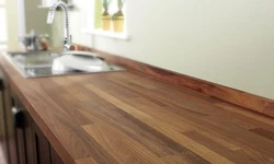 Laminate countertop for kitchen photo