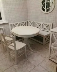 Corner Chairs For Kitchen Photo