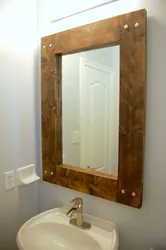 Bathroom mirror frames photo