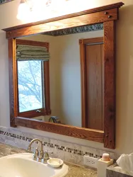 Bathroom mirror frames photo