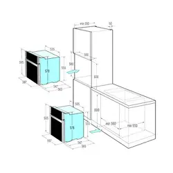 Размеры духовки для кухни фото