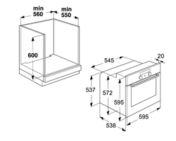 Oven Dimensions For The Kitchen Photo